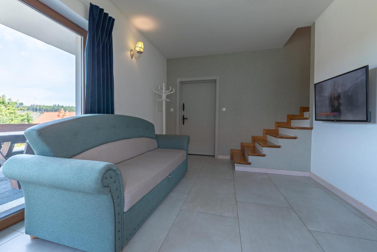 Malinowe Wzgorze Domki 90 M2 Z Sauna I Balia Krzeszna Extérieur photo