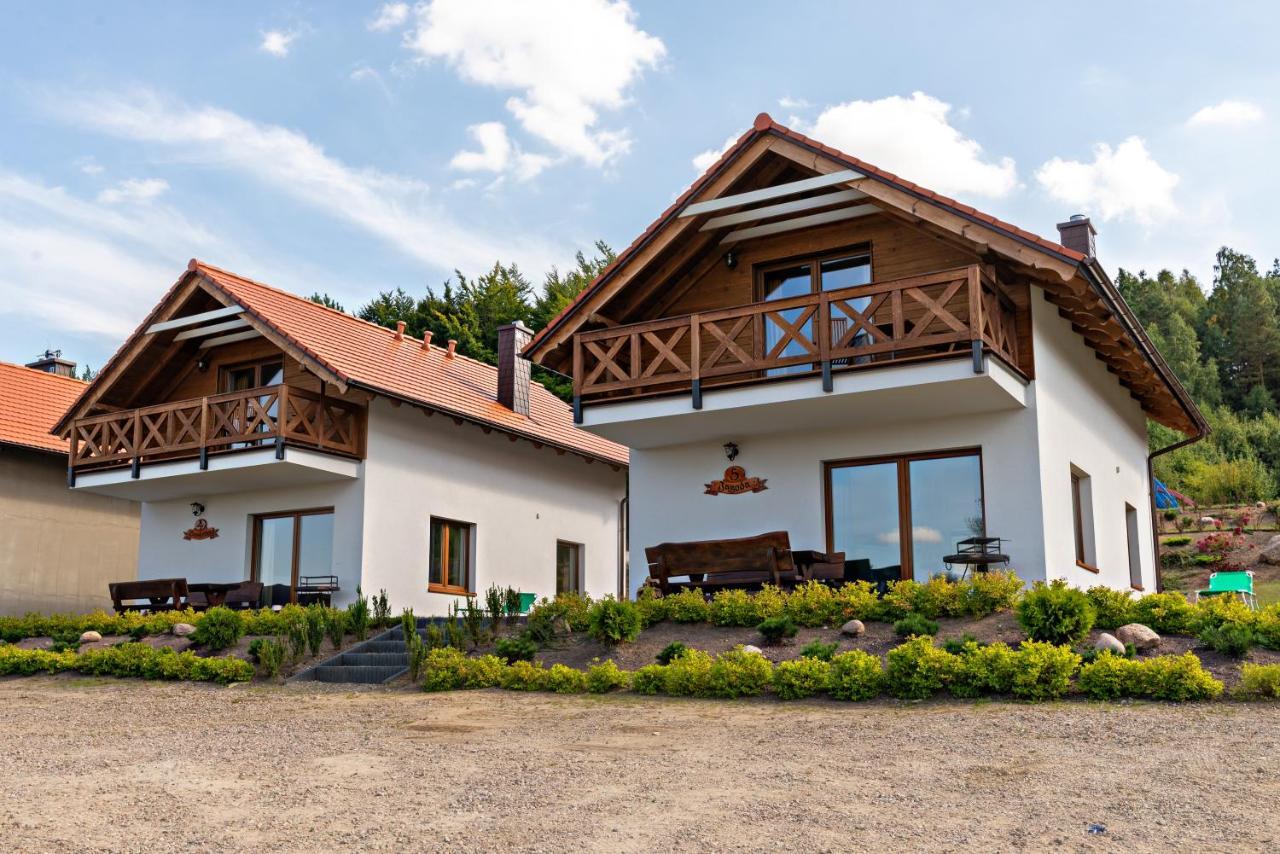 Malinowe Wzgorze Domki 90 M2 Z Sauna I Balia Krzeszna Extérieur photo