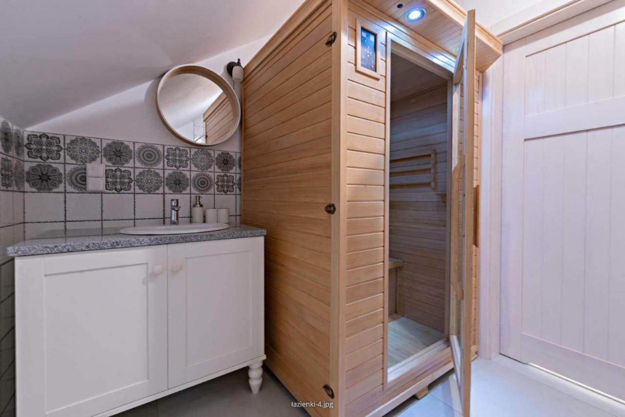 Malinowe Wzgorze Domki 90 M2 Z Sauna I Balia Krzeszna Extérieur photo