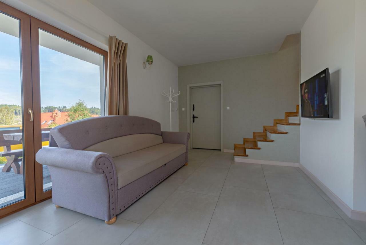 Malinowe Wzgorze Domki 90 M2 Z Sauna I Balia Krzeszna Extérieur photo